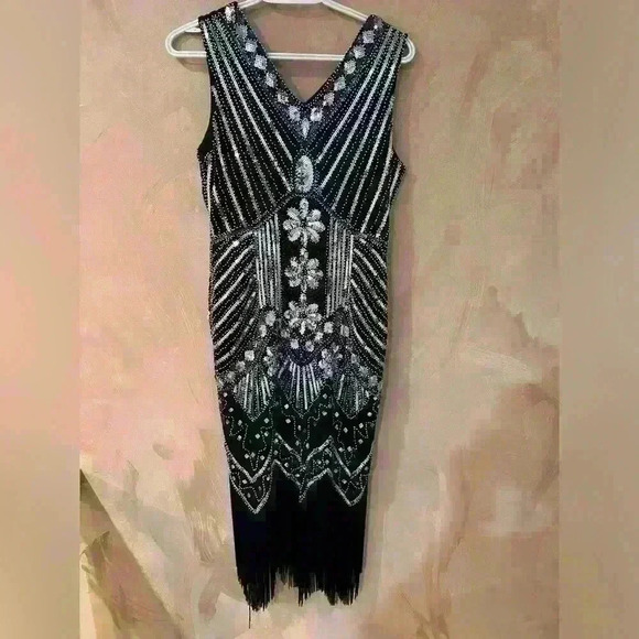 1920’s dress  style size Small - Picture 5 of 10
